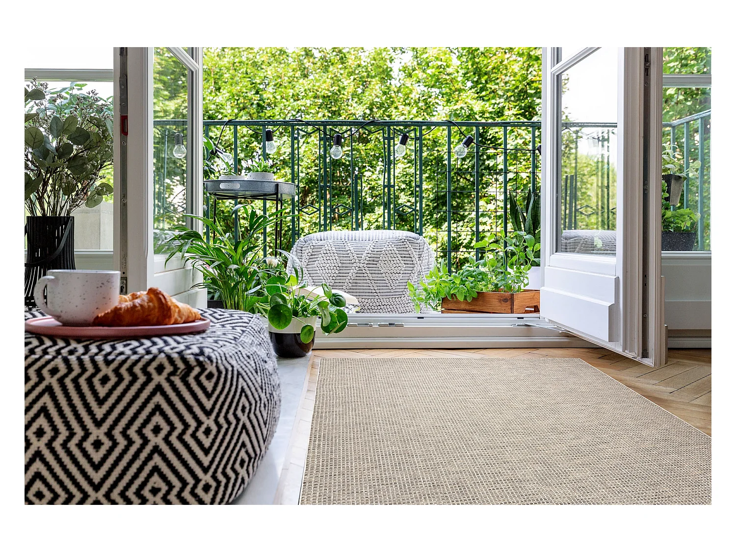 Sisal tapijt SISAL BOHO 46215051 beige  200x290 cm