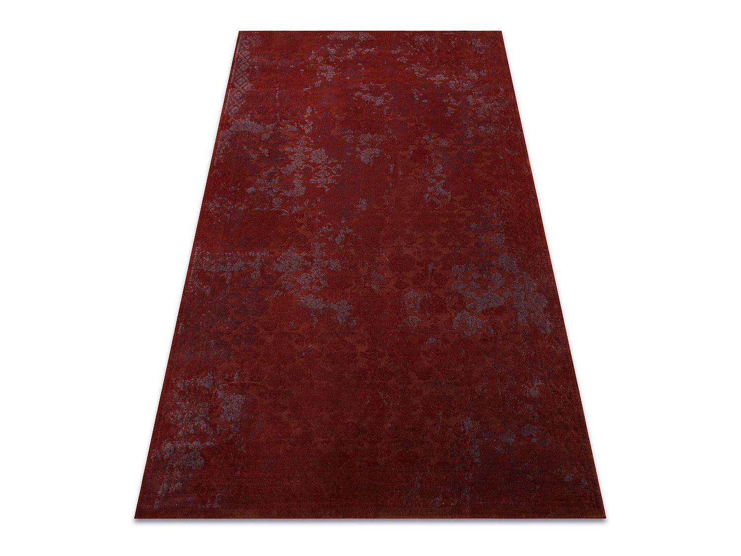 Tapis Laine JADE 45005/301 Ornement rouge / gris OSTA 240x340 cm