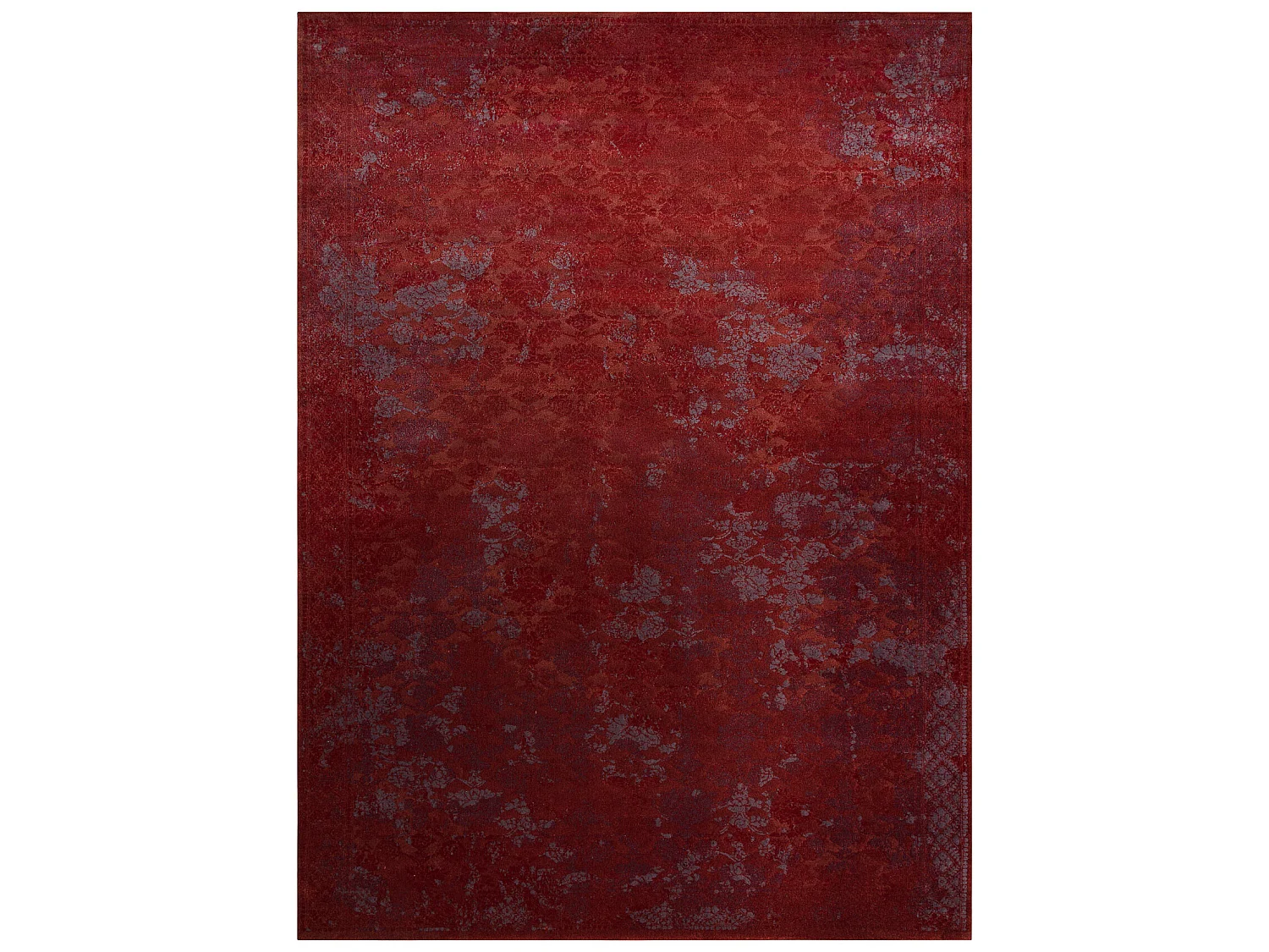 Tapis Laine JADE 45005/301 Ornement rouge / gris OSTA 240x340 cm