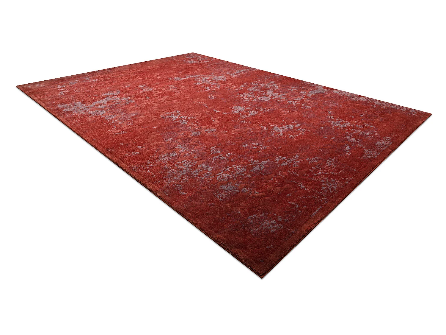Tapis Laine JADE 45005/301 Ornement rouge / gris OSTA 240x340 cm