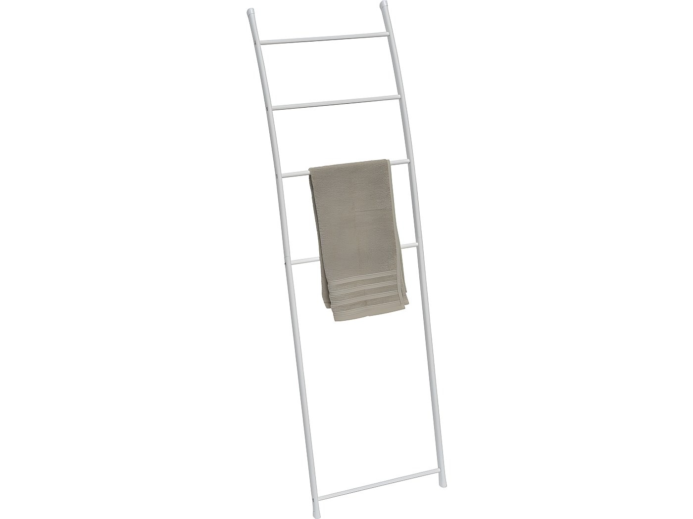 PORTE SERVIETTES ECHELLE METAL BLANC 82 CM - Blanc