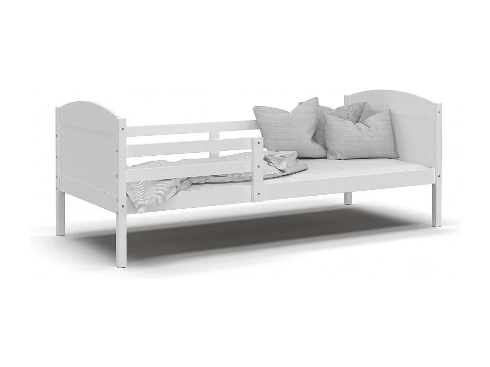 Lit Enfant Mati 90x190 Blanc - blanc