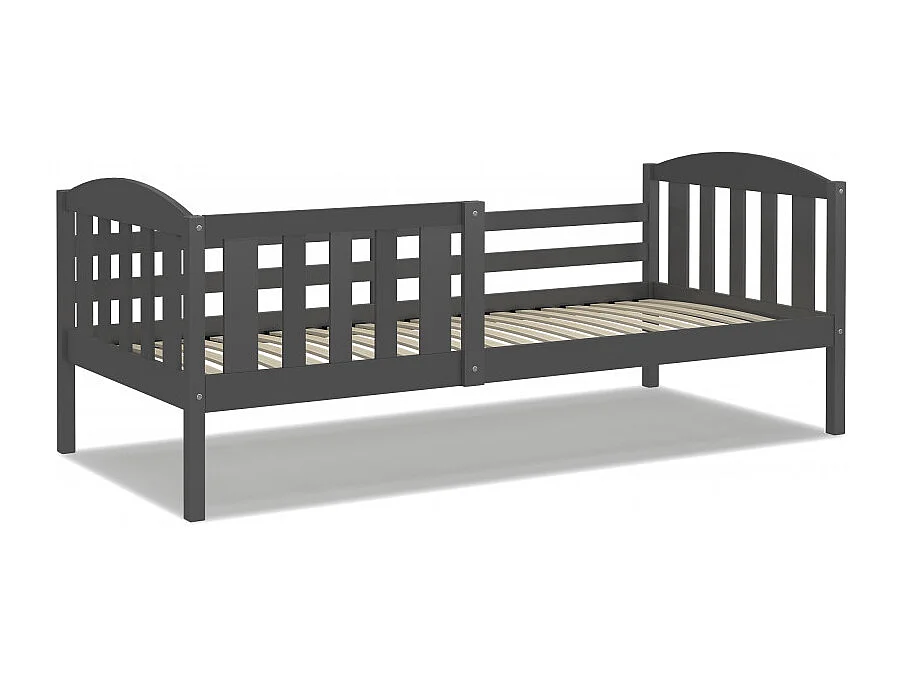 Lit Enfant Leo 90x190 Gris