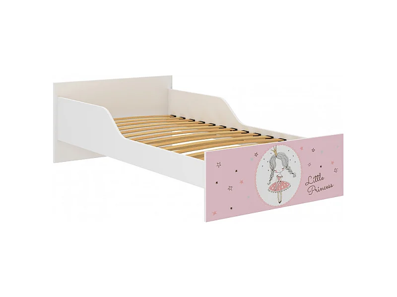 Lit enfant Pufi 80 x 160 Princesse Livré avec sommiers