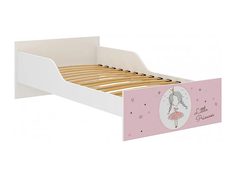 Lit enfant Pufi 80 x 160 Princesse Livré avec sommiers