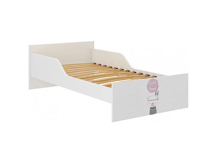 Lit enfant Pufi 80 x 160 Ours indien Livré avec sommiers