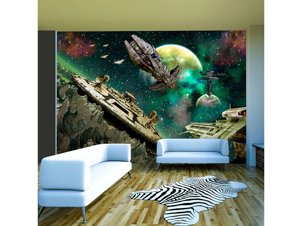 Fotomurale - Flotta spaziale - 200x140