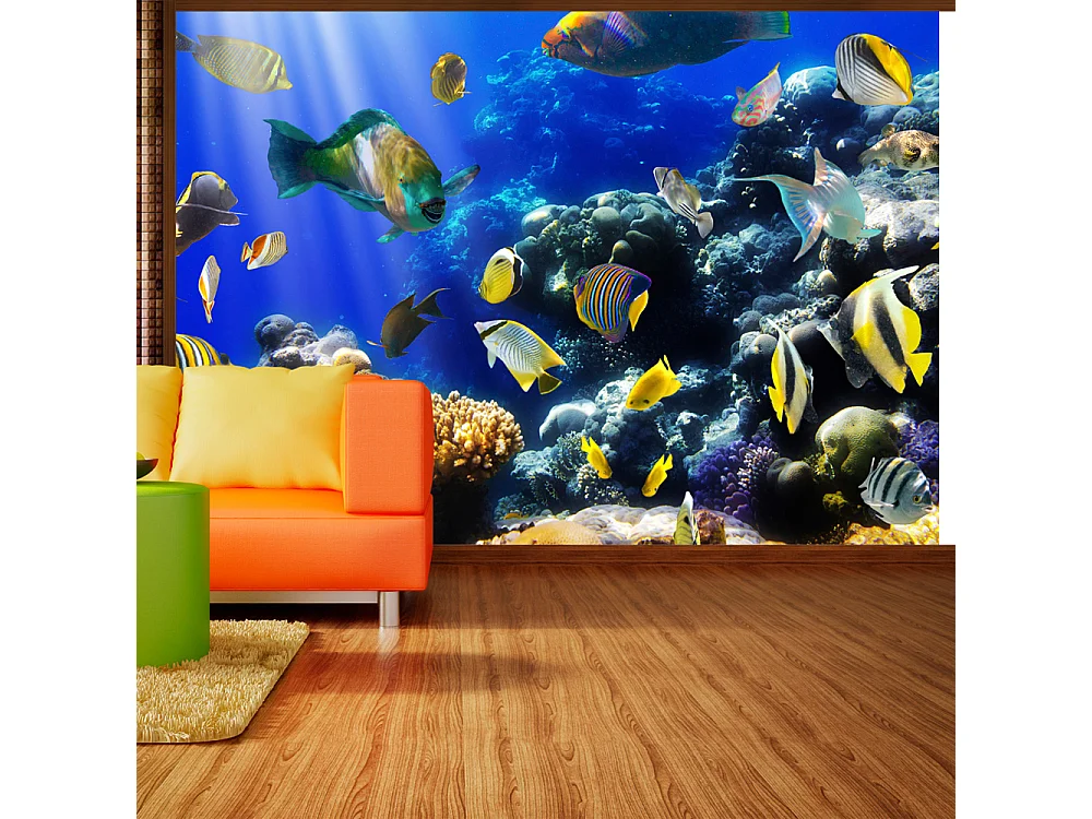 Fotomurale adesivo - Avventura sott'acqua - 294x210