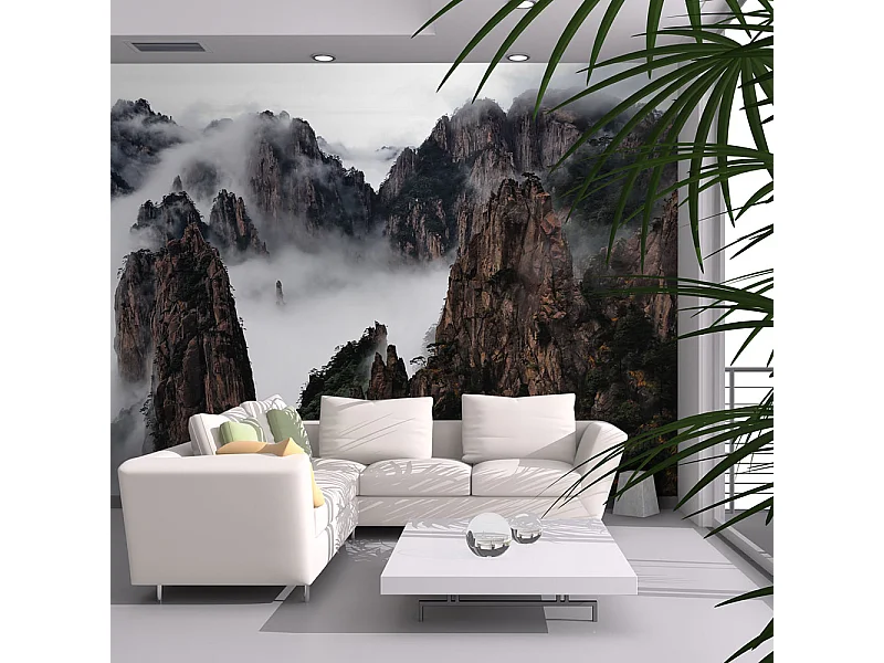 Fotomurale - Mare di nubi, monti Huangshan, Cina - 200x154