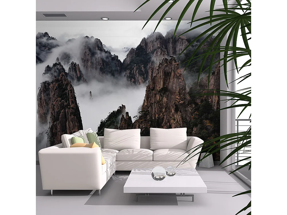 Fotomurale - Mare di nubi, monti Huangshan, Cina - 200x154