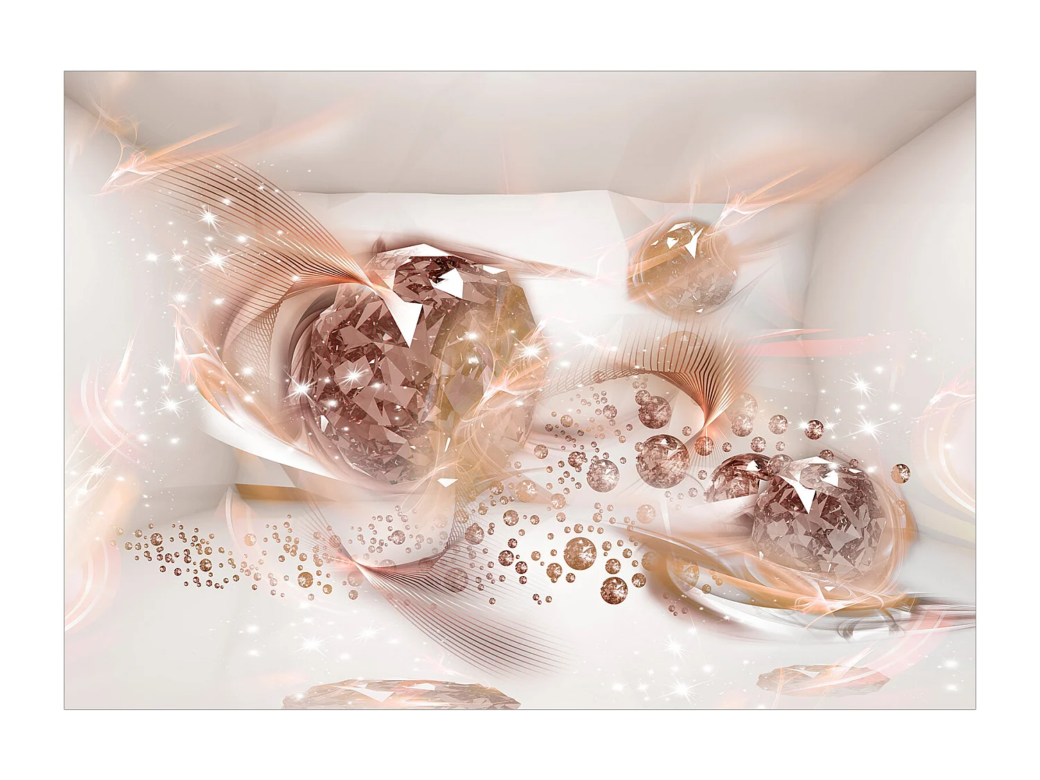 Fotomurale adesivo - Lovely Autumn (Pink) - 294x210