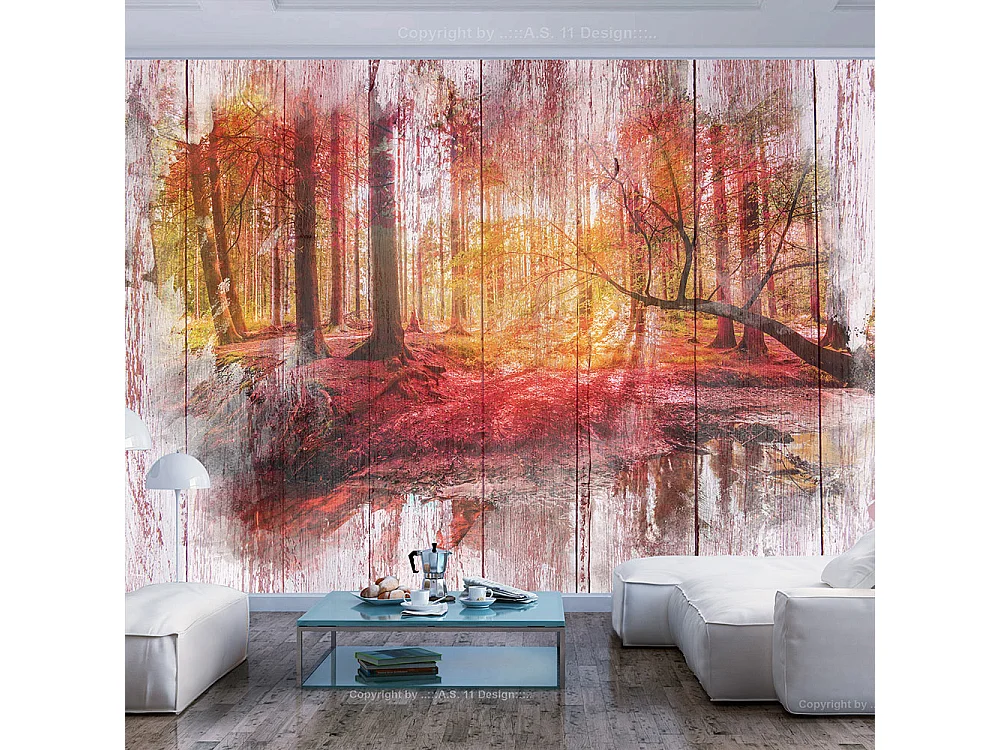 Fotomurale - Autumnal Forest - 300x210