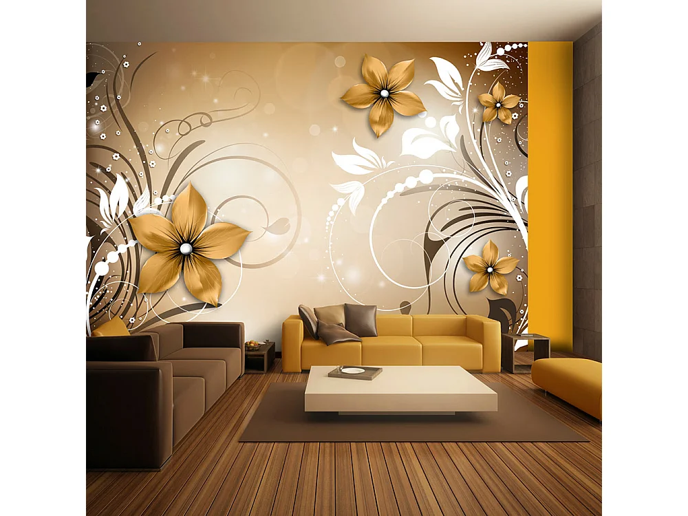 Fotomurale - Rapsodia marrone - 100x70