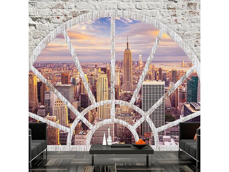 Fotomurale adesivo - NY - Wonderful view - 343x245