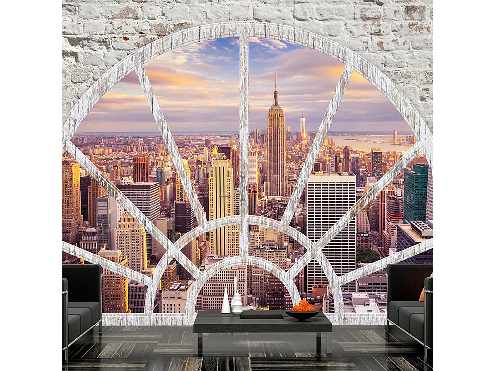 Fotomurale adesivo - NY - Wonderful view - 343x245