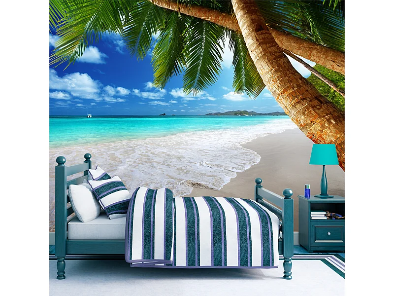 Fotomurale adesivo - Isola tropicale - 441x315