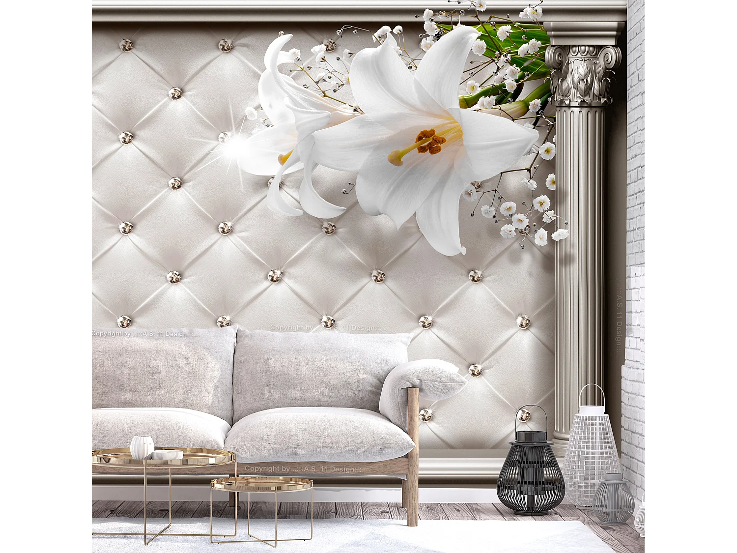 Fotomurale adesivo - Columnar Stage - 294x210