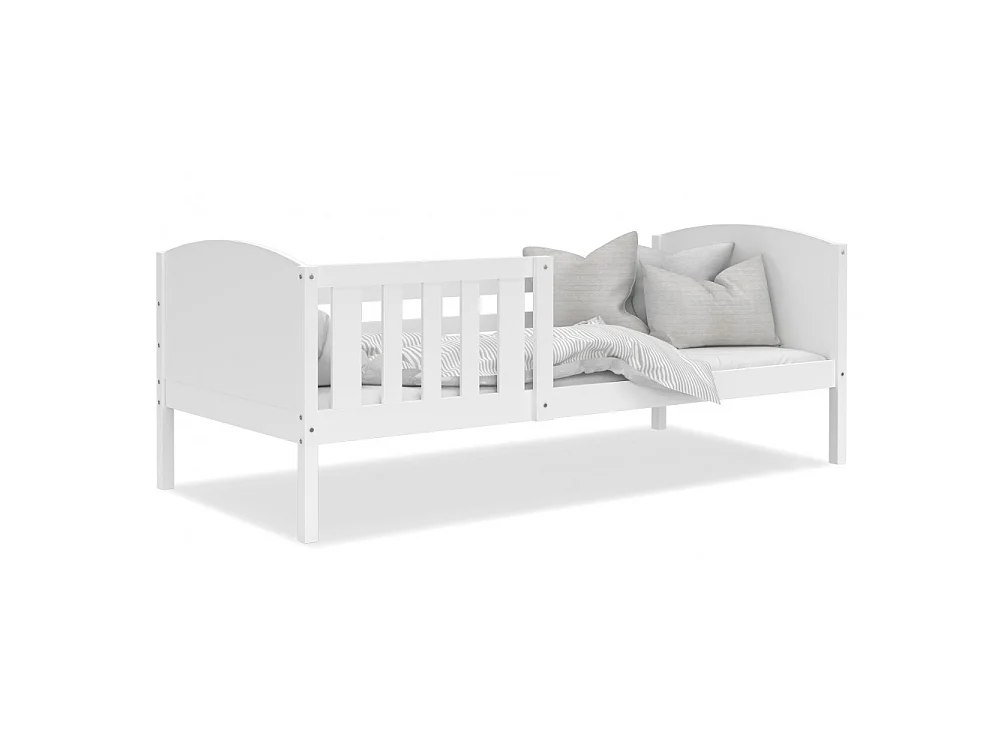 Lit Enfant Tom 90x190 Blanc - blanc