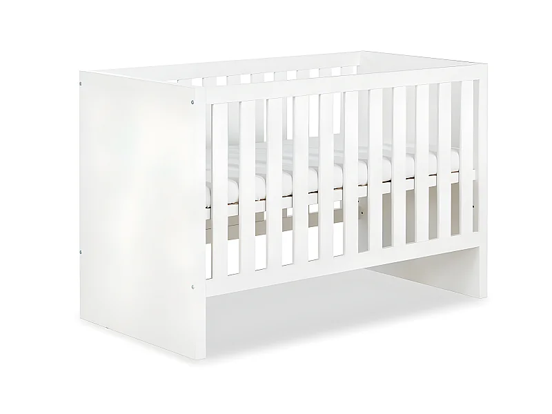 Lit Bébé Camelia  60x120 Blanc