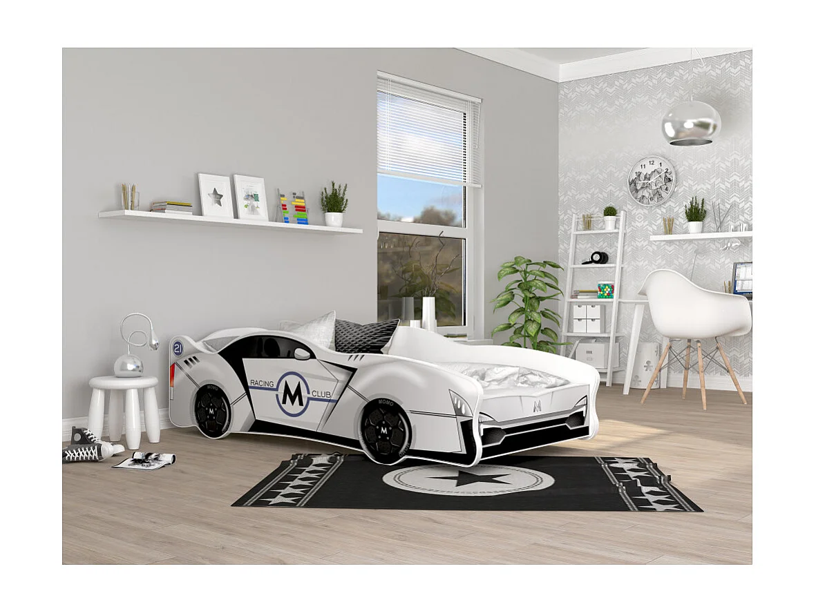 Lit Enfant Voiture 80x160 19 M Club Thème