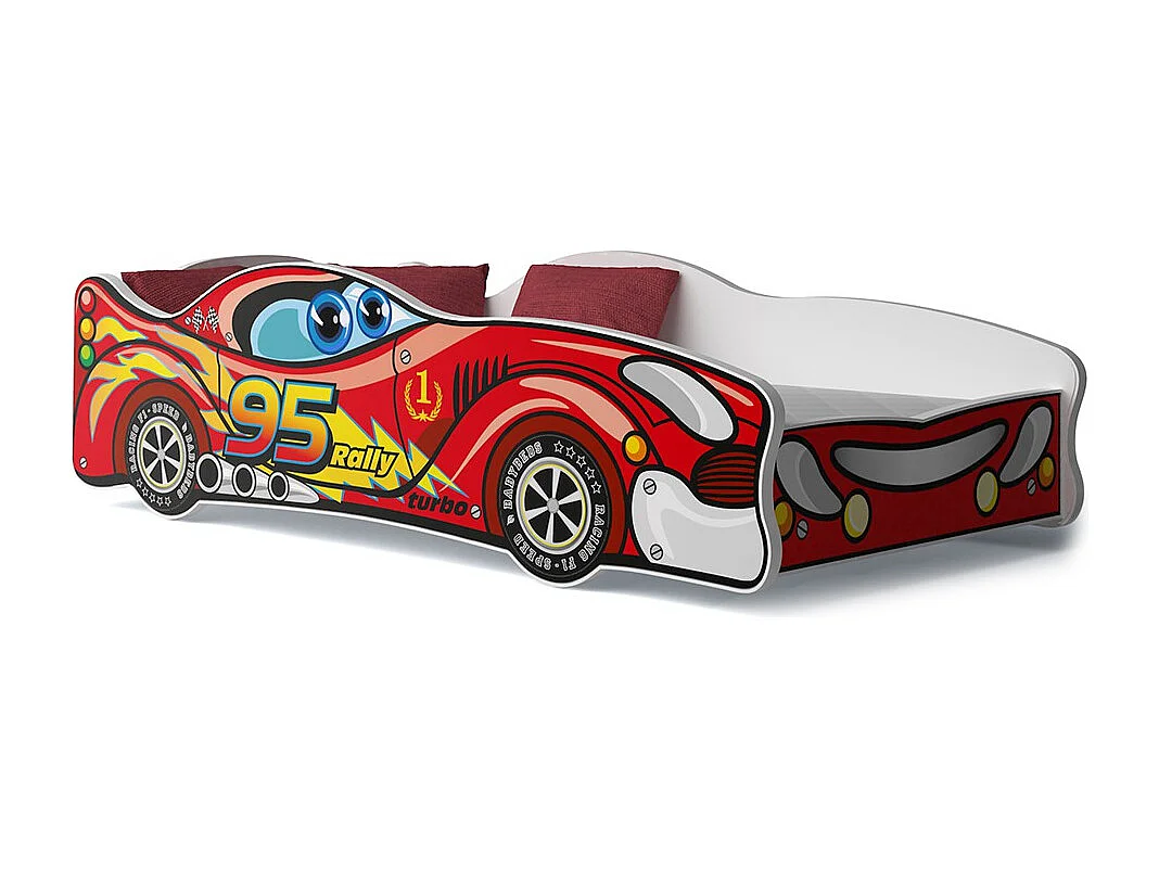 Lit Enfant Voiture 80x160 95 Rally Thème