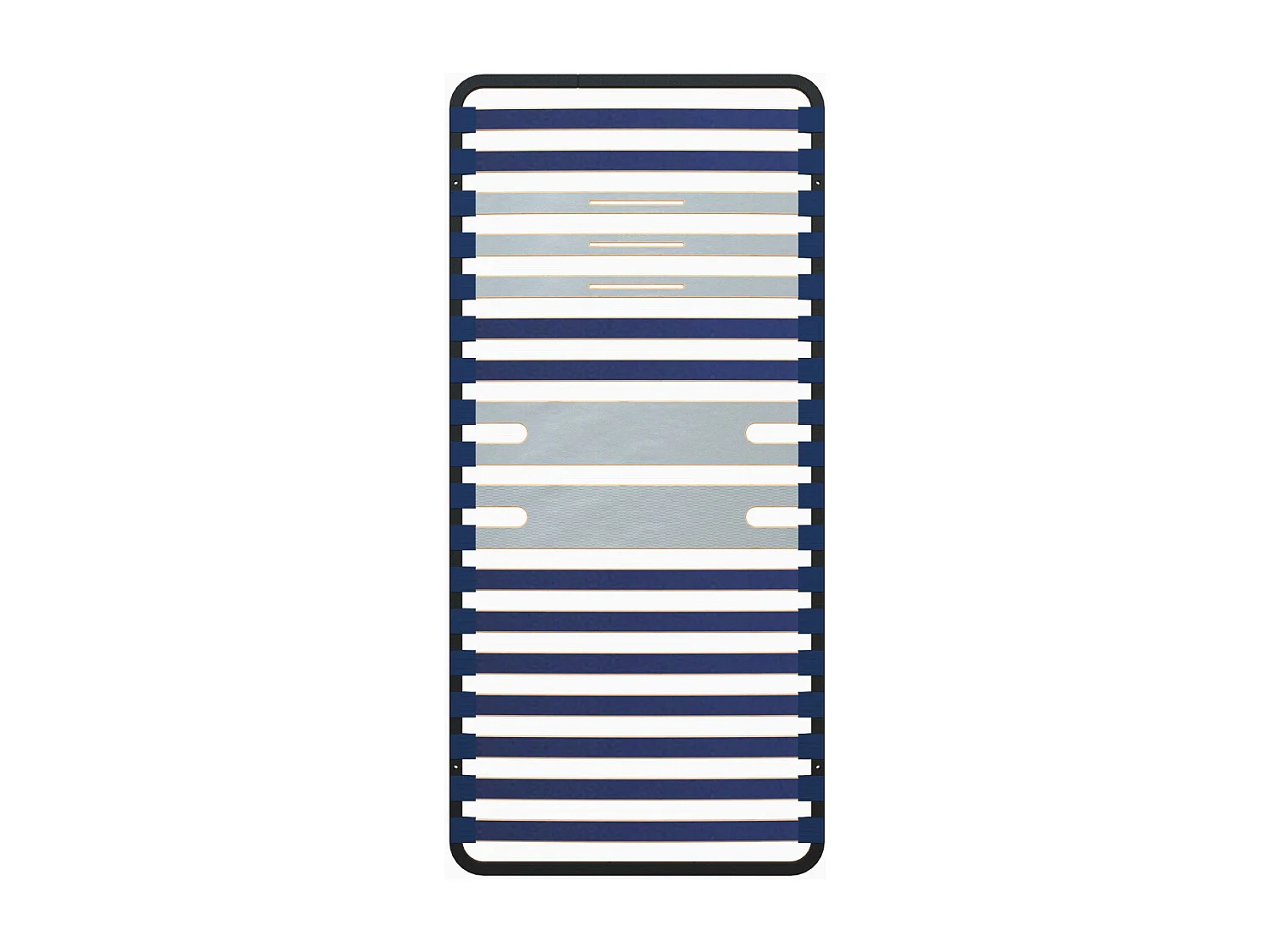 BLACKLINE - Sommier à lattes 5 Zones de Confort 90x190cm