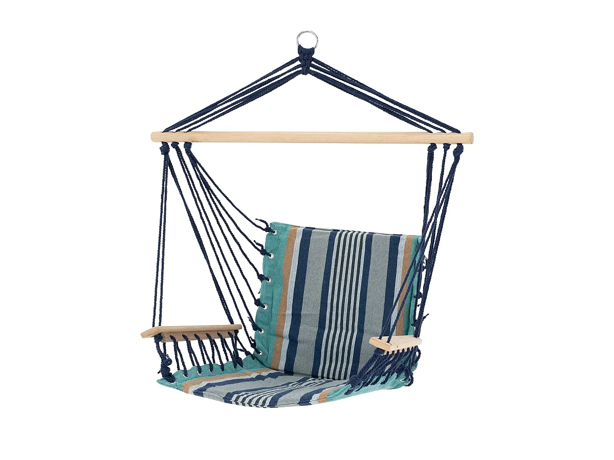 Silla colgante asiento hamaca relax multicolor 120 kg ECD Germany