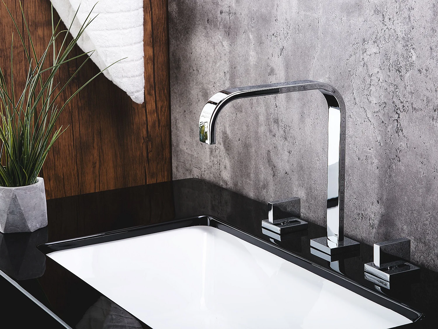 Wastafelkraan KAGERA Zilver