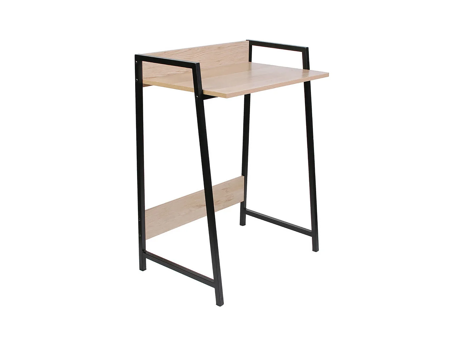 GREGG - Bureau Simple Piétement Métallique Noir