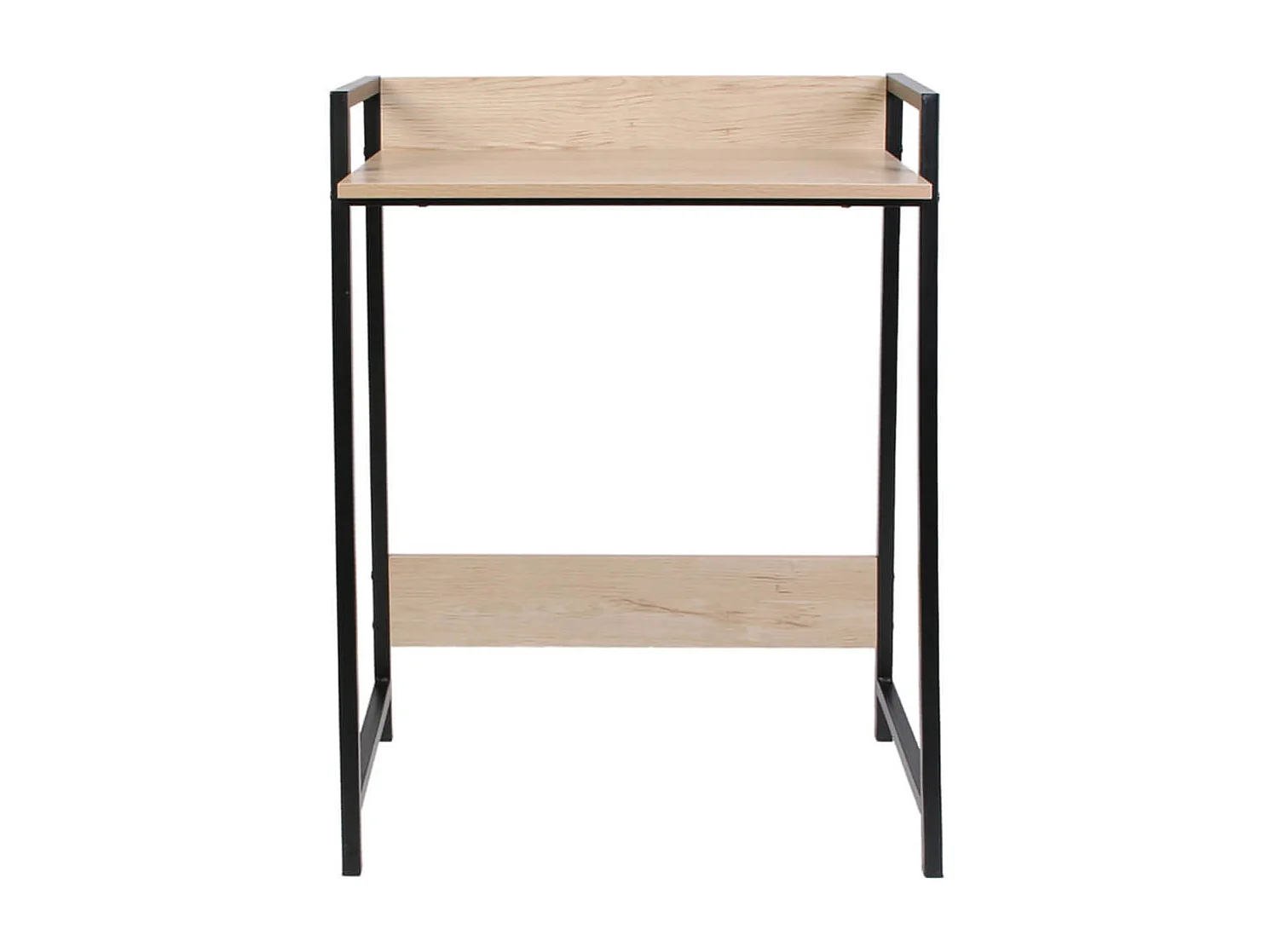 GREGG - Bureau Simple Piétement Métallique Noir