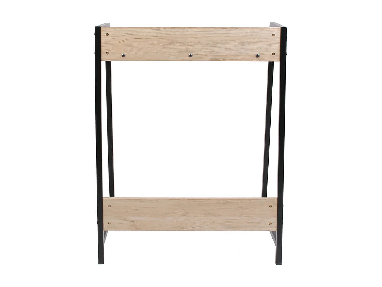 GREGG - Bureau Simple Piétement Métallique Noir