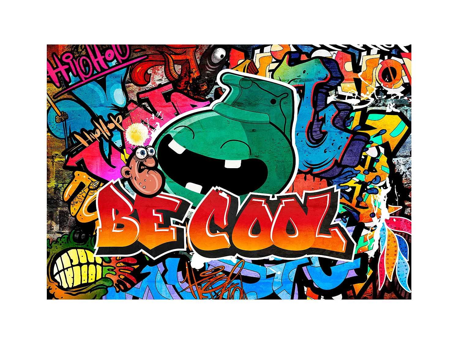 Fotomurale adesivo - Be Cool - 441x315