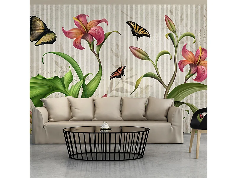 Fotomurale - Vintage - meadow - 400x280