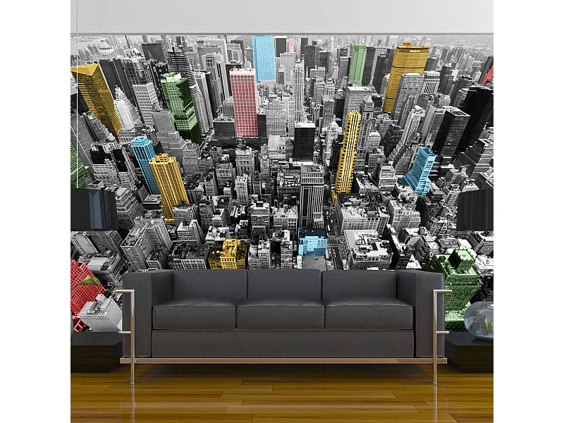 Fotomurale - Caleidoscopio newyorkese - 200x154