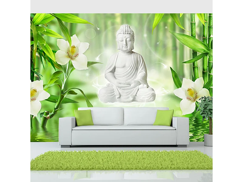 Fotomurale - Buddha e natura - 400x280