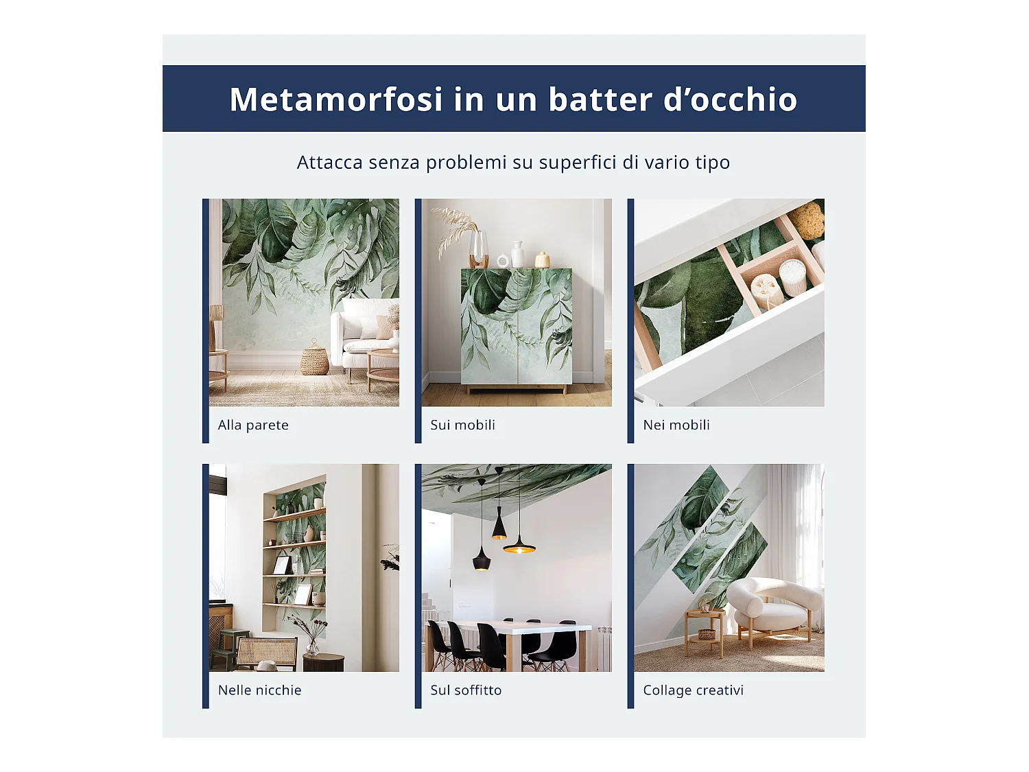 Fotomurale adesivo - Home Heart (Green) - 441x315