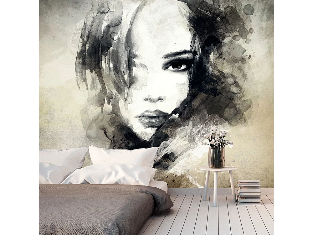 Fotomurale - Ragazza misteriosa - 100x70