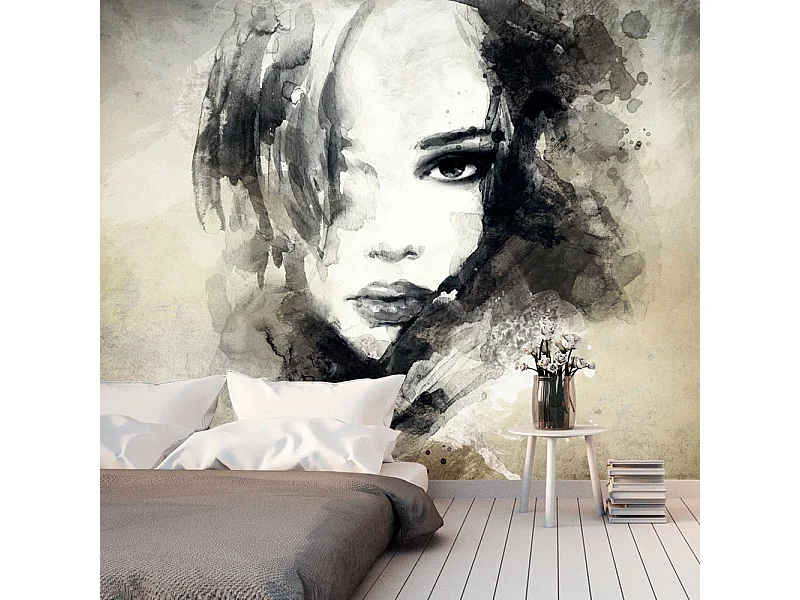 Fotomurale - Ragazza misteriosa - 100x70