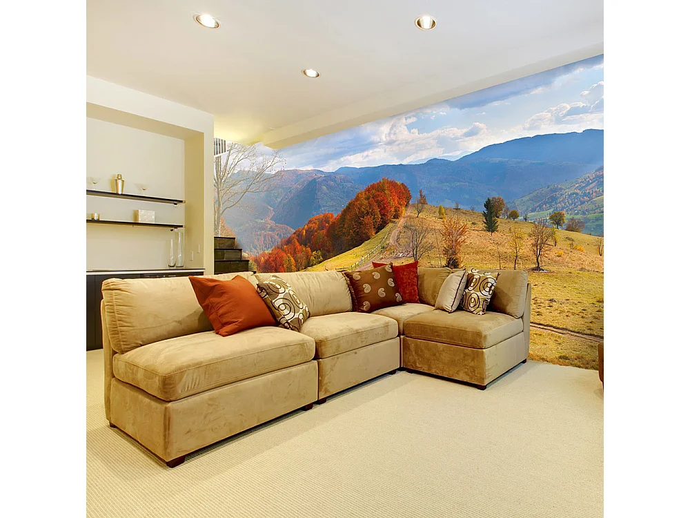 Fotomurale - Colori d'autunno nei Carpazi - 250x193