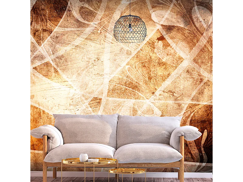 Fotomurale adesivo - Brown Texture - 441x315