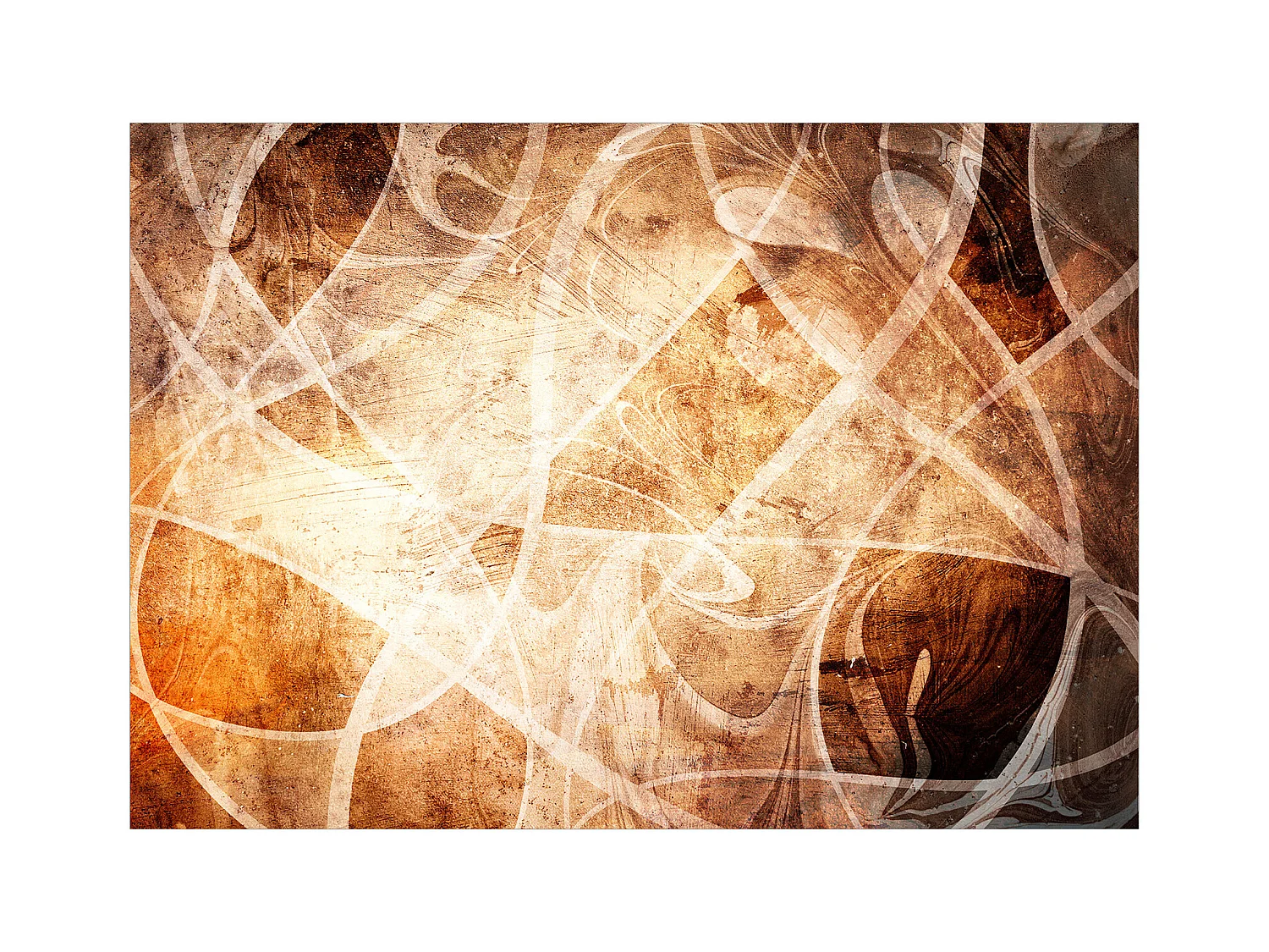 Fotomurale adesivo - Brown Texture - 441x315