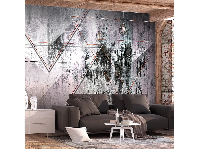 Fotomurale - Geometric Wall - 150x105