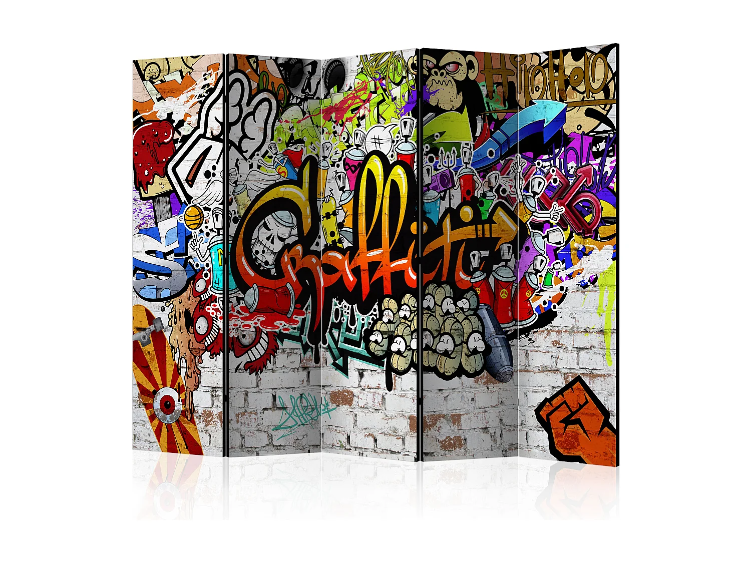 Paravento - Colourful Style [Room Dividers] - 225x172