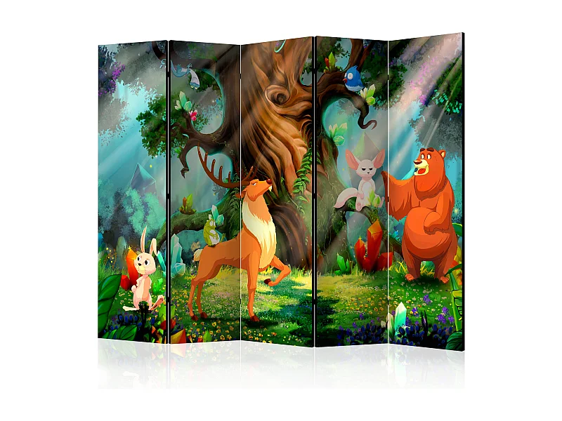 Paravento - Bear and Friends II [Room Dividers] - 225x172
