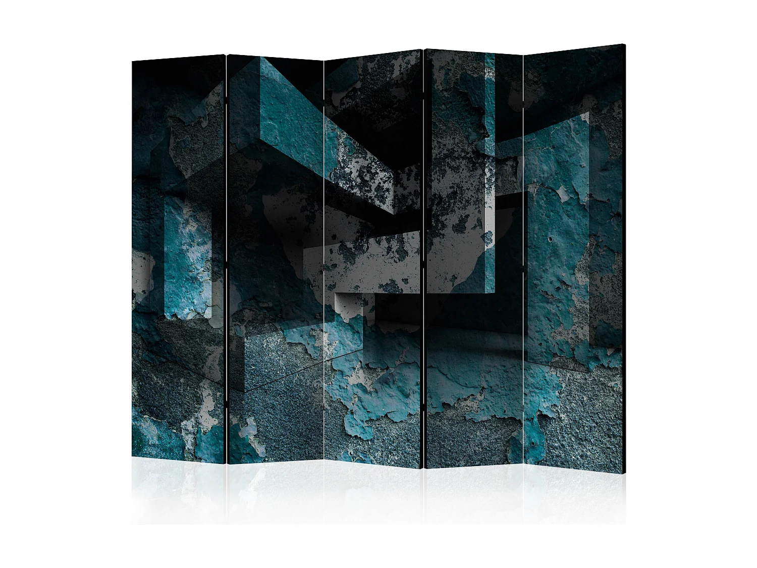 Paravento - Azure Geometry II [Room Dividers] - 225x172