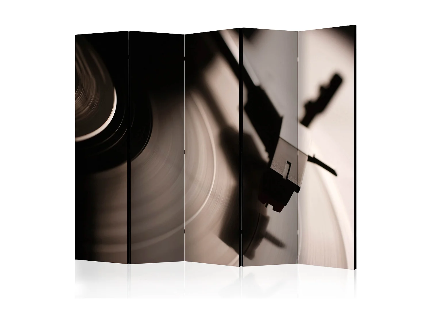 Paravento - Gramophone and vinyl record II [Room Dividers] - 225x172