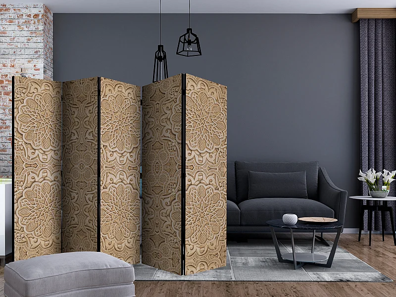 Paravento - Sand ornament II [Room Dividers] - 225x172