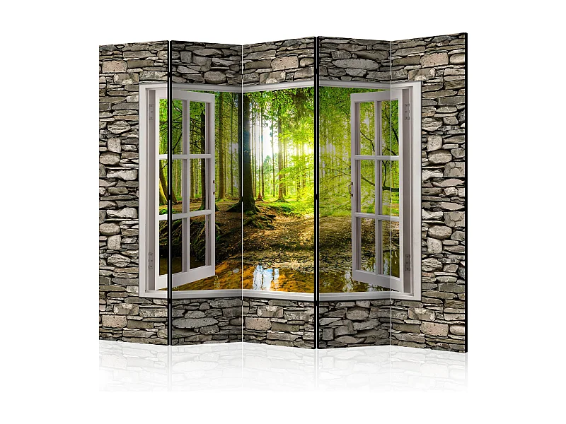 Paravento - Morning Forest II [Room Dividers] - 225x172