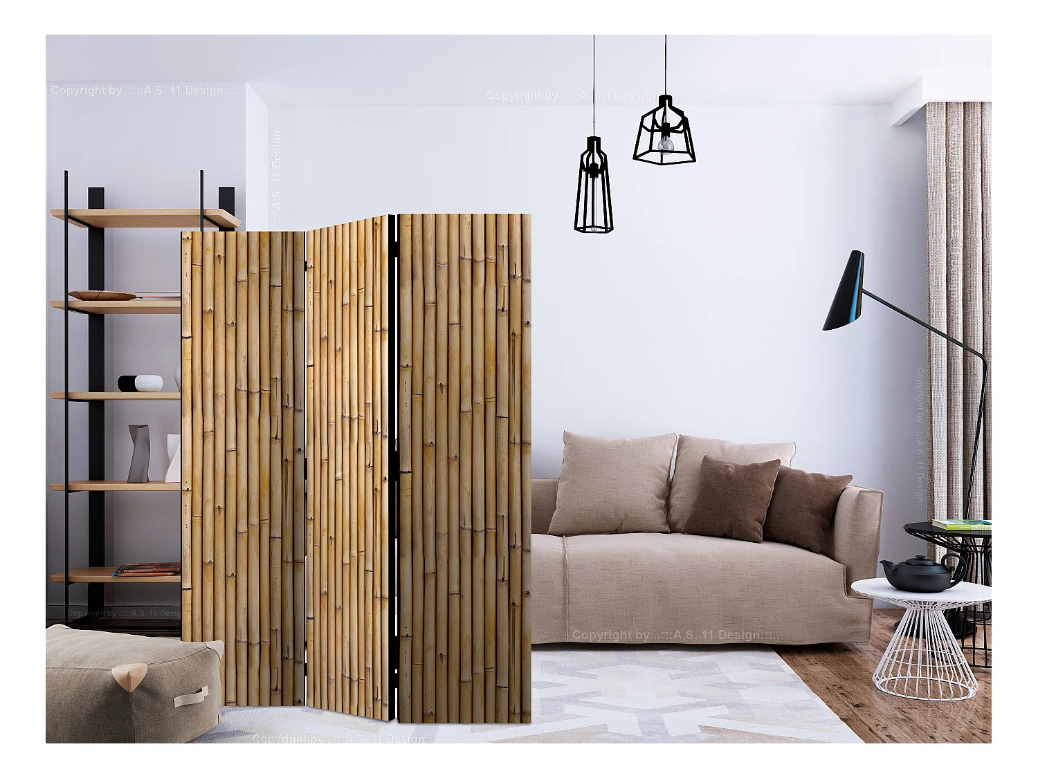 Paravento - Amazonian Wall [Room Dividers] - 135x172
