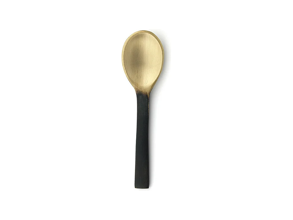 La Mini Cuillère À Sel - Noir Or - S
